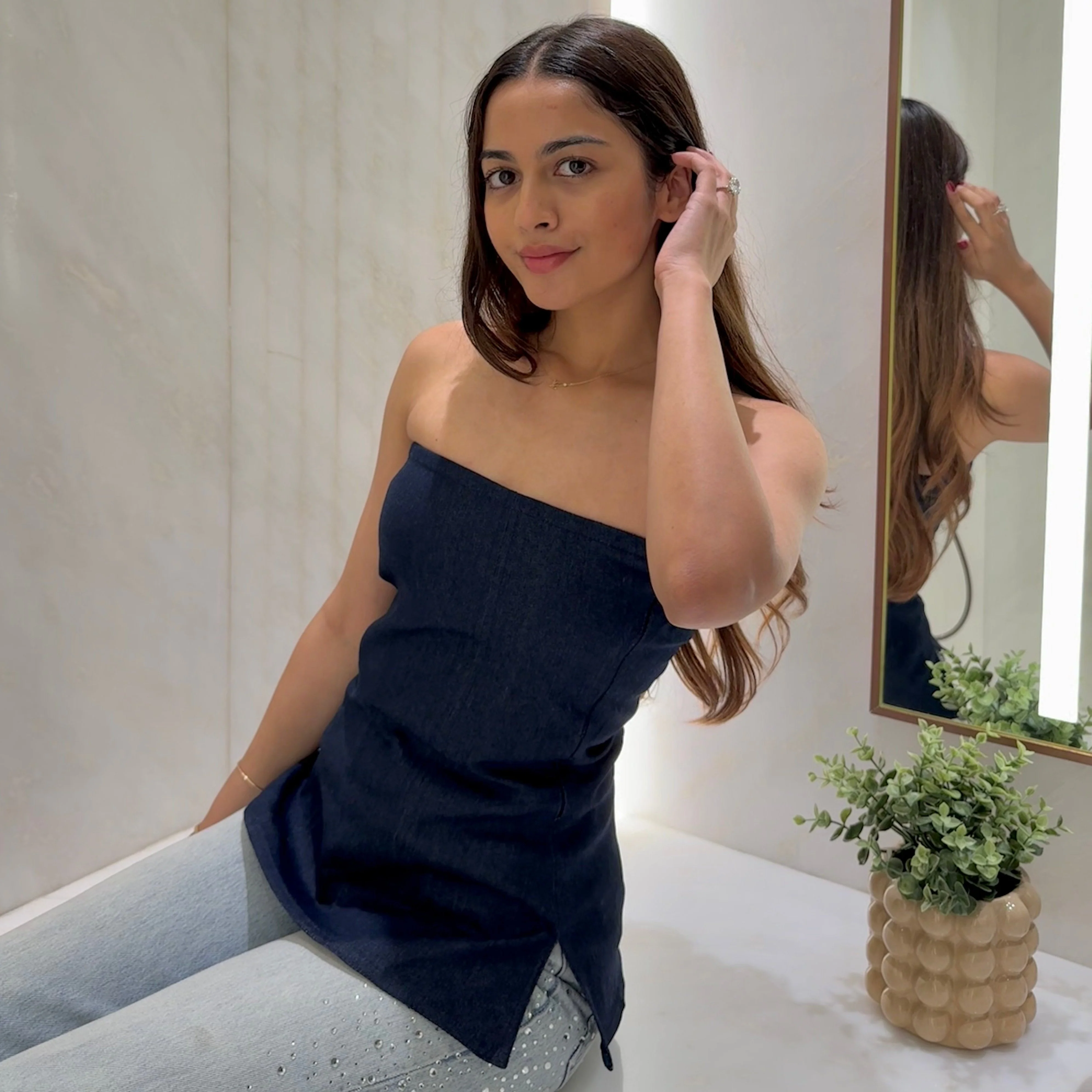 Blair Denim Top - Image 3