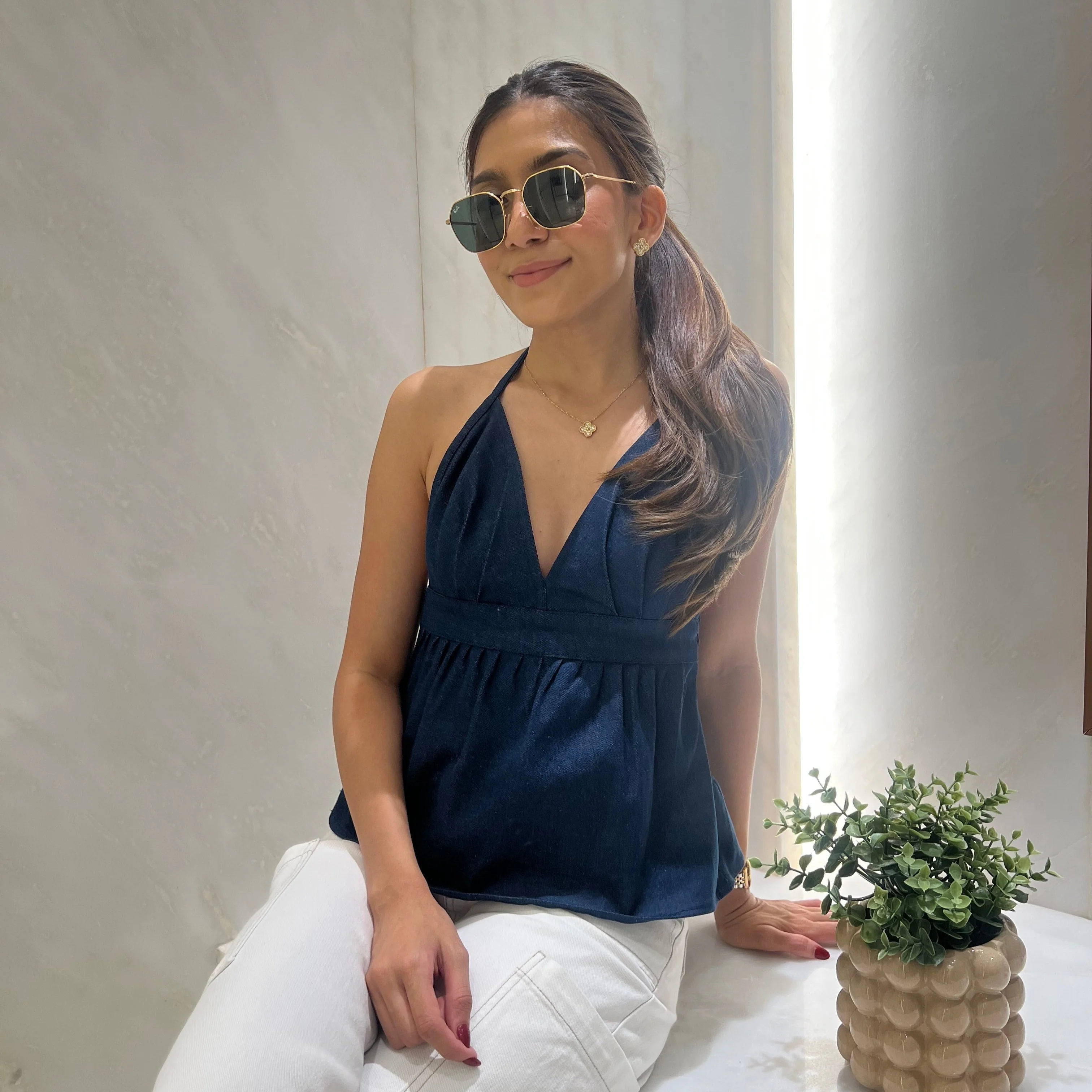 Nova Denim Top - Image 3