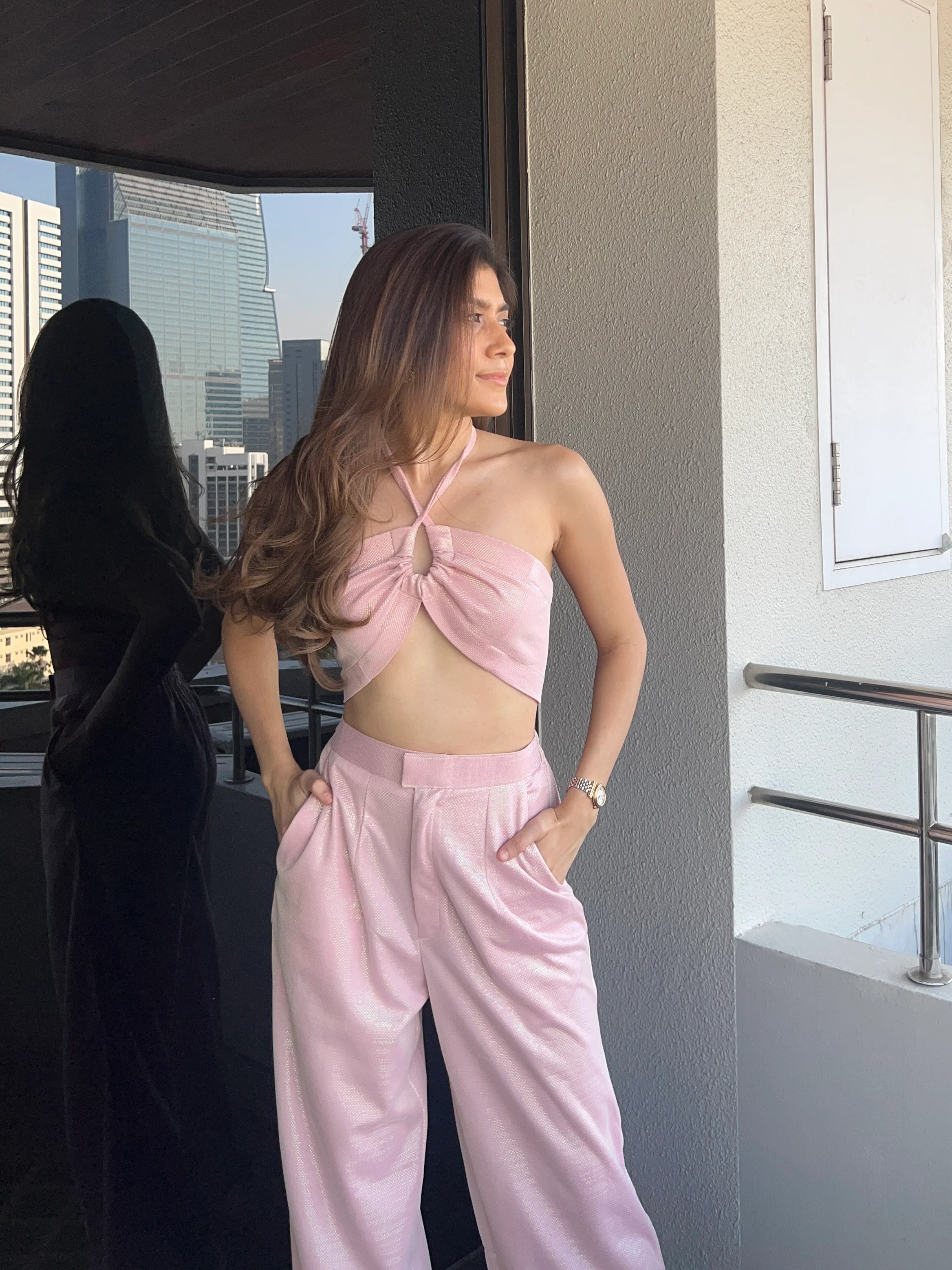 Rosé Shimmer Top - Image 5